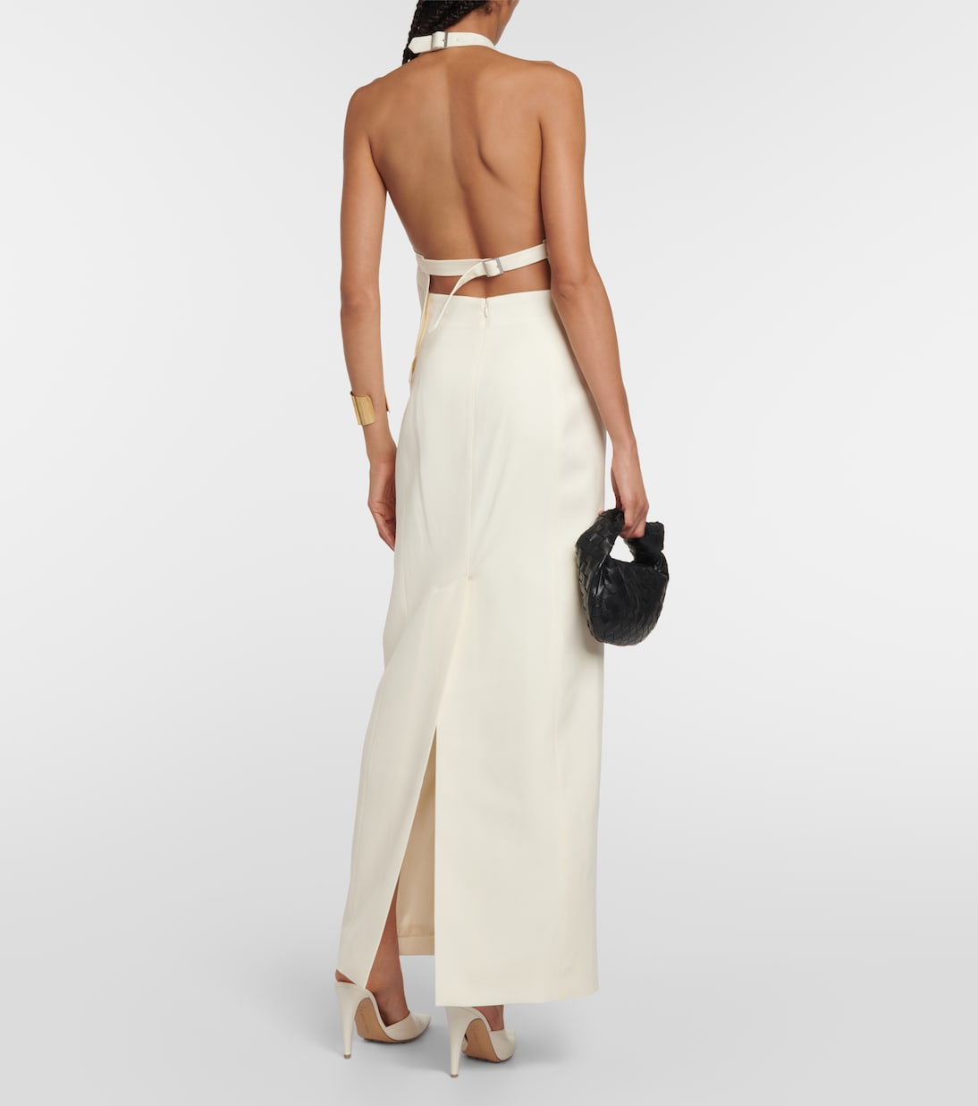 Maxirock aus Schurwolle | Wardrobe.NYC