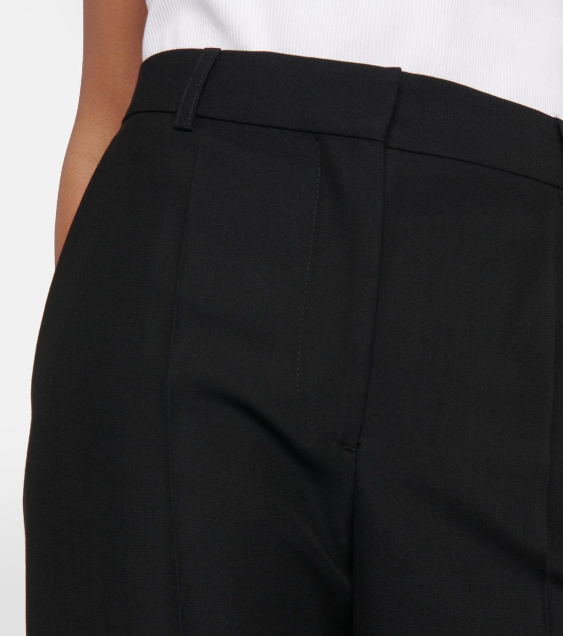 Pantaloni regular in misto lana | Toteme