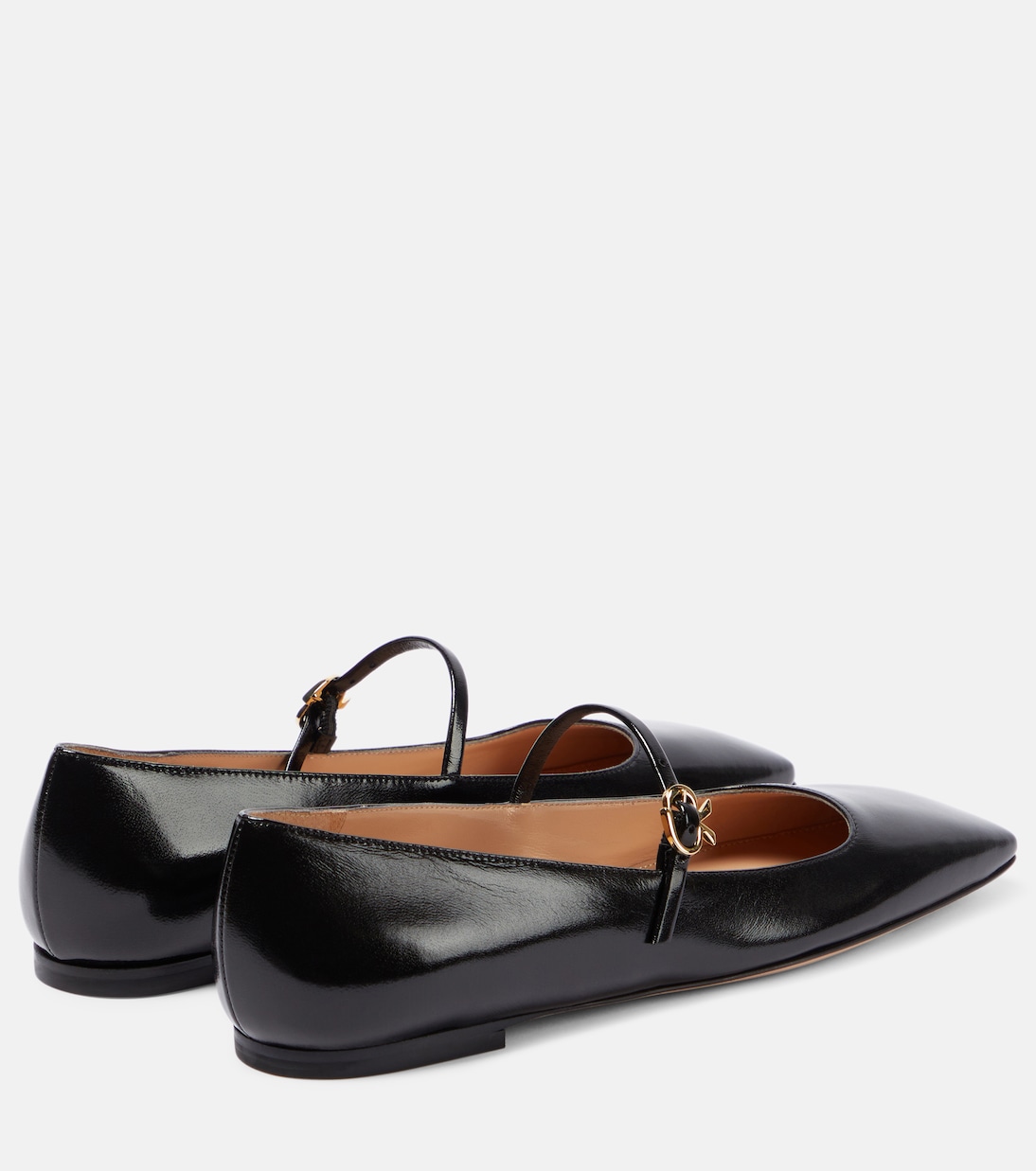 Christina patent leather ballet flats | Gianvito Rossi