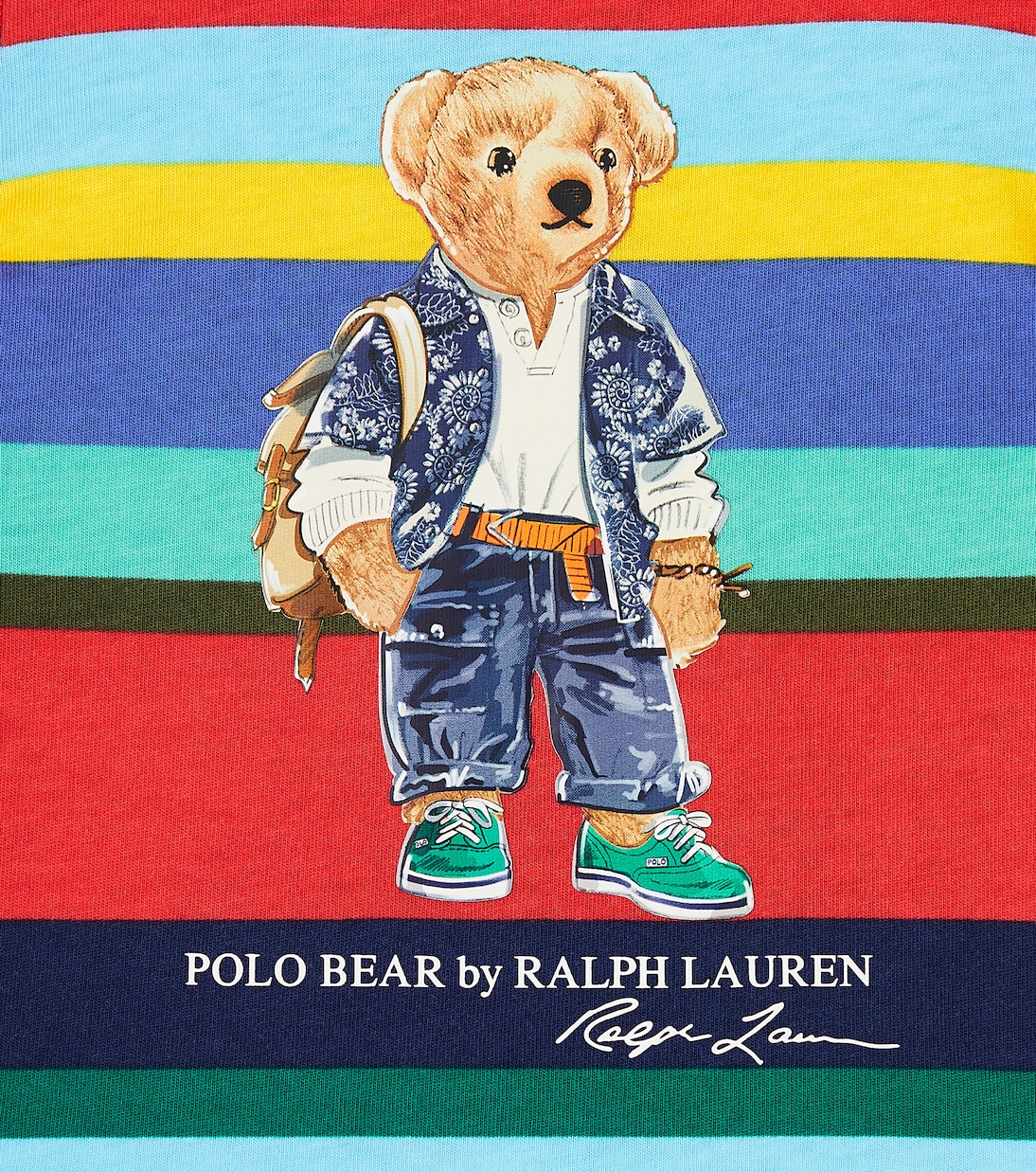 Baby T-Shirt Polo Bear aus Baumwolle | Polo Ralph Lauren Kids