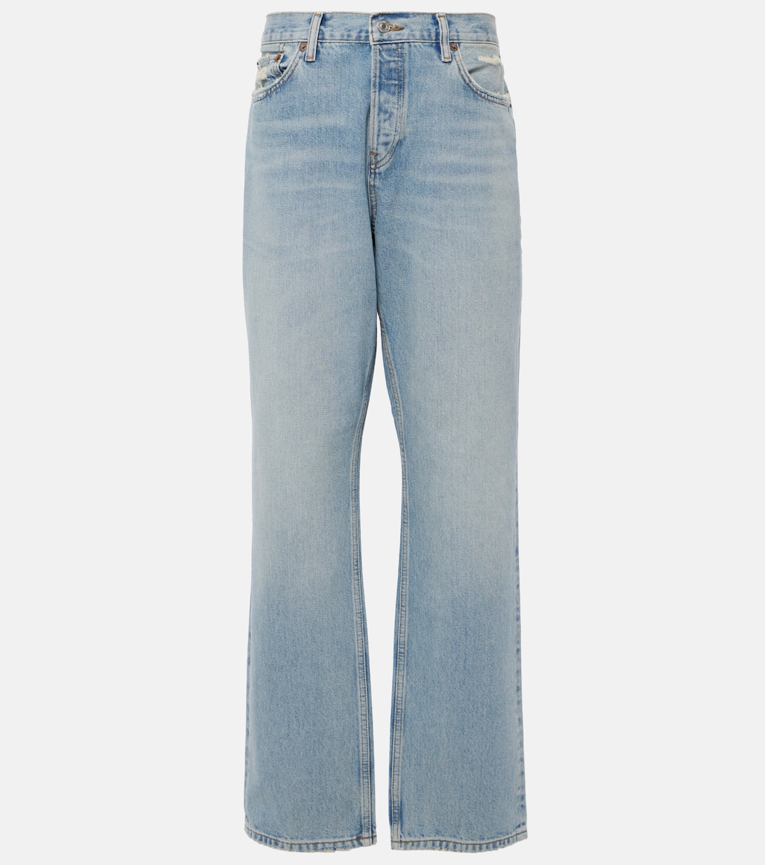 Mid-Rise Straight Jeans Easy | Re/Done