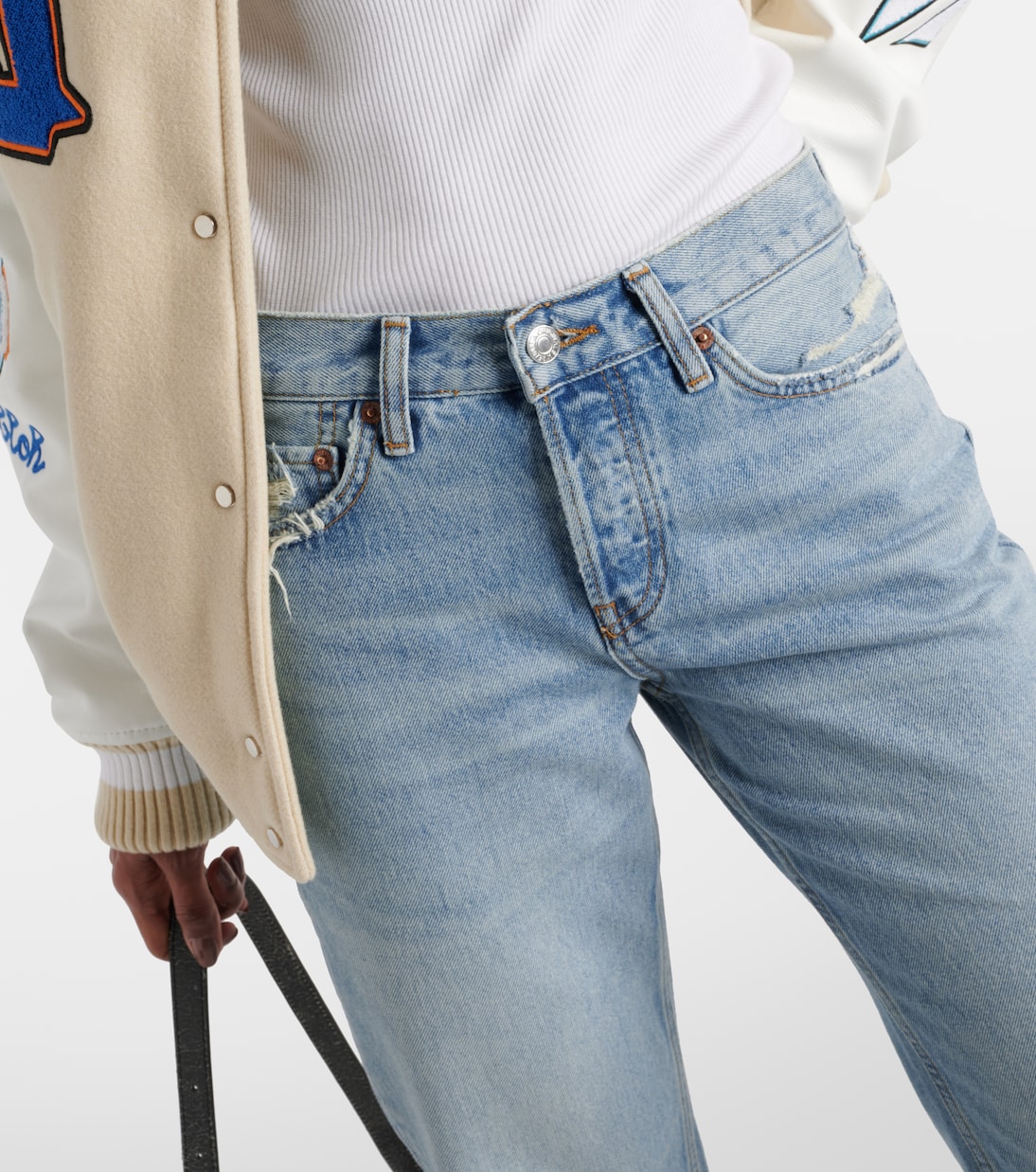 Mid-Rise Straight Jeans Easy | Re/Done