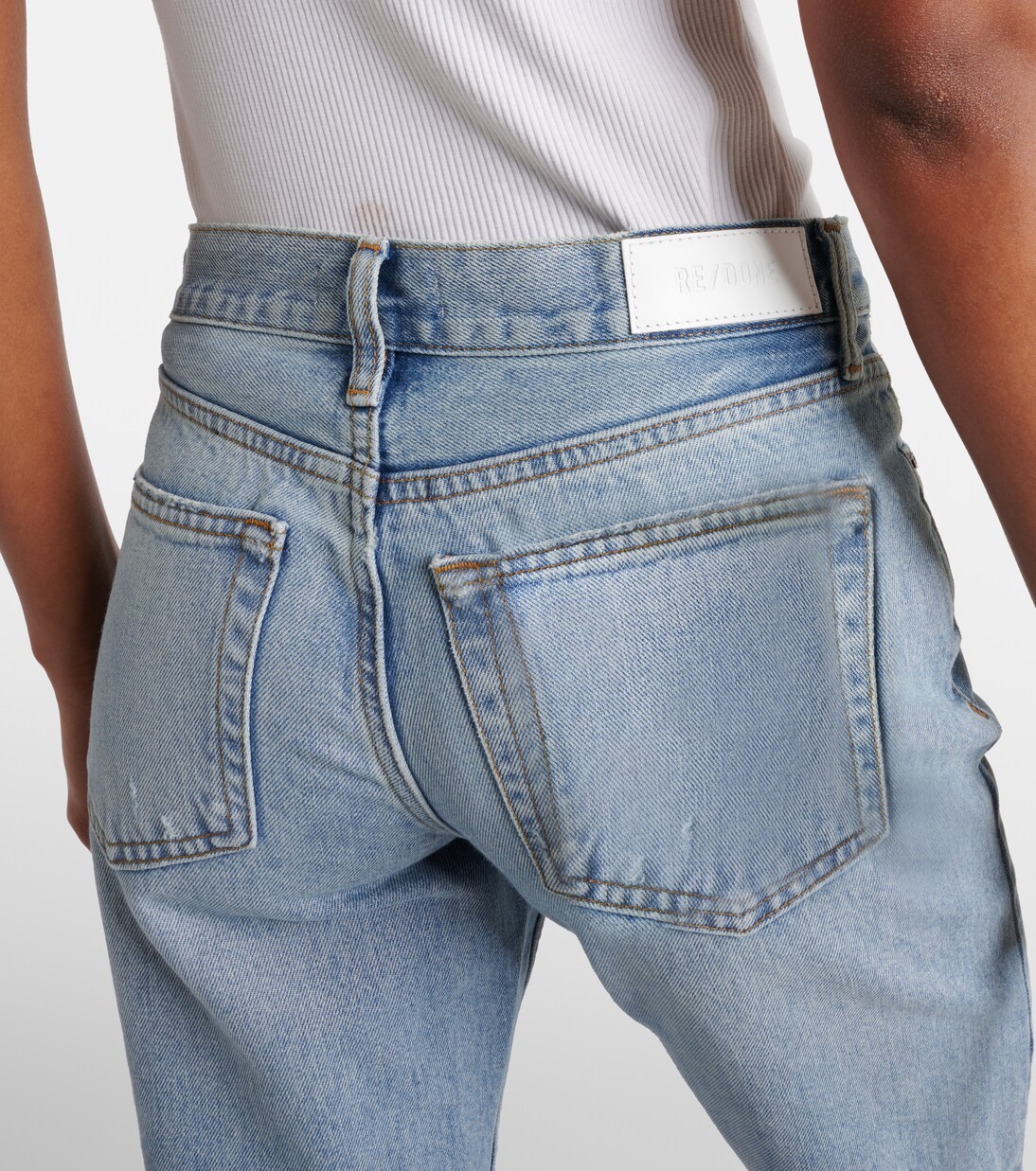 Mid-Rise Straight Jeans Easy | Re/Done