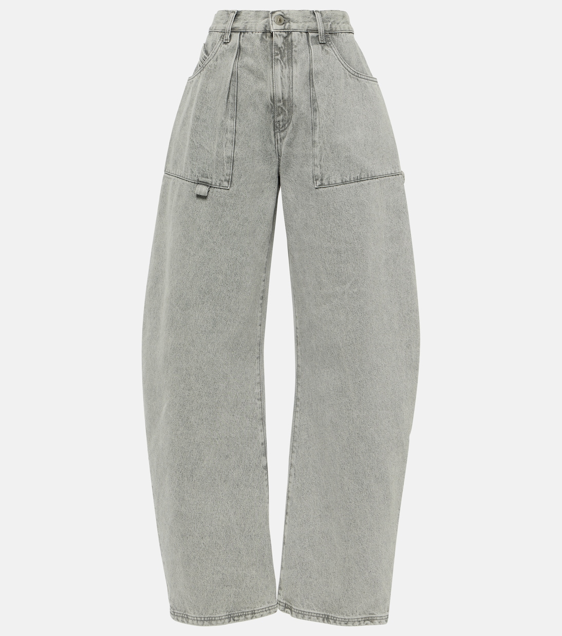 Effie mid-rise barrel-leg jeans | The Attico