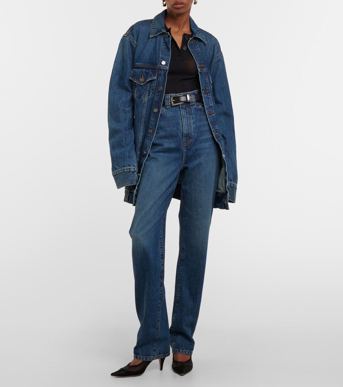 Ross denim jacket | Khaite