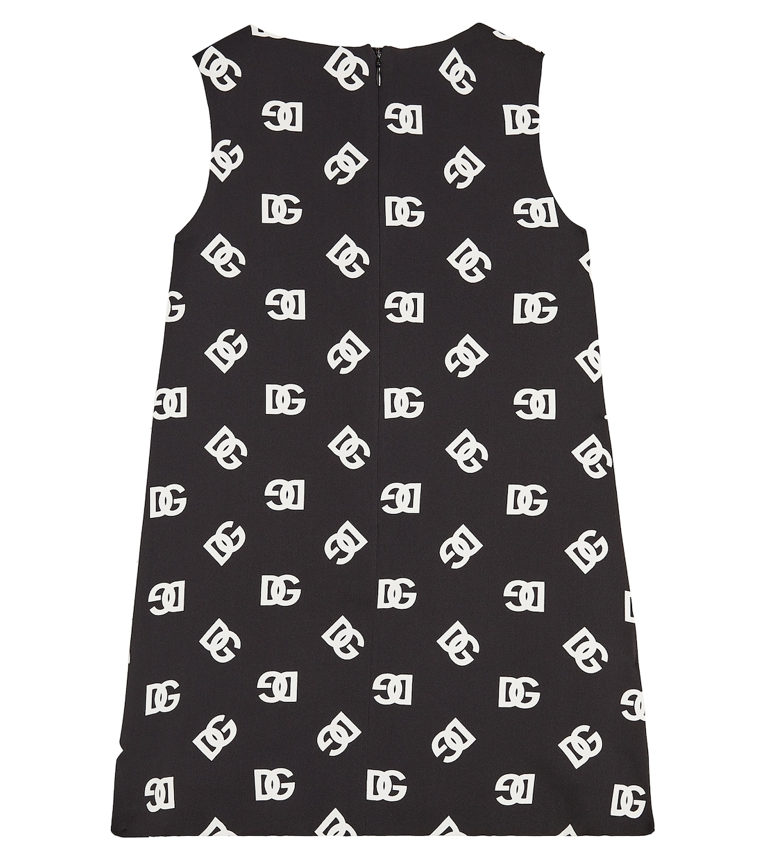 Logo silk-blend dress | Dolce&Gabbana Kids