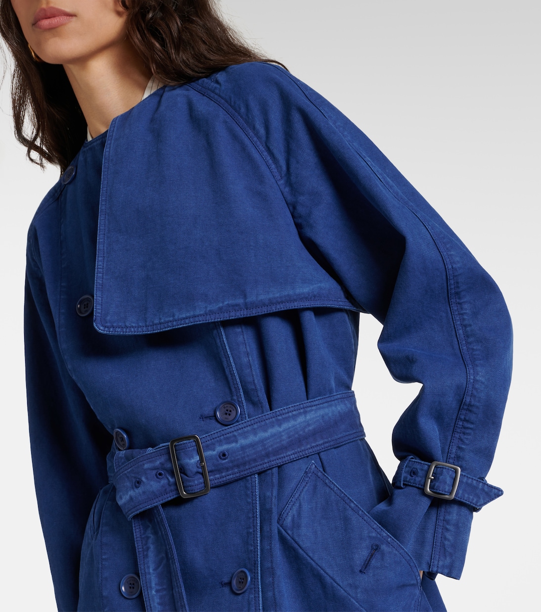Trench-coat Calao en toile de coton | Max Mara