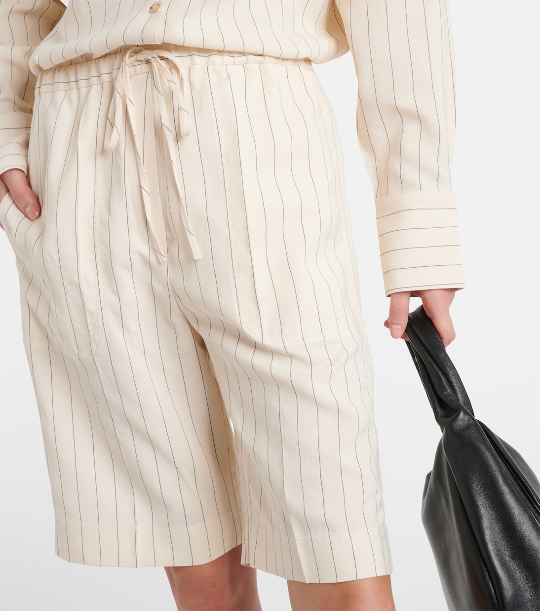 Bermuda-Shorts aus Twill | Toteme