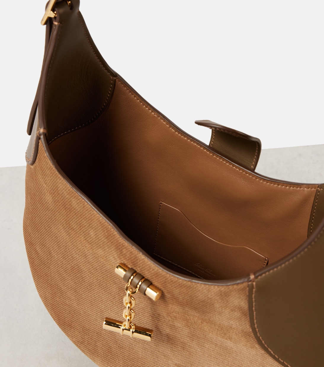 Borsa a spalla Bobbin Medium in pelle | Loro Piana