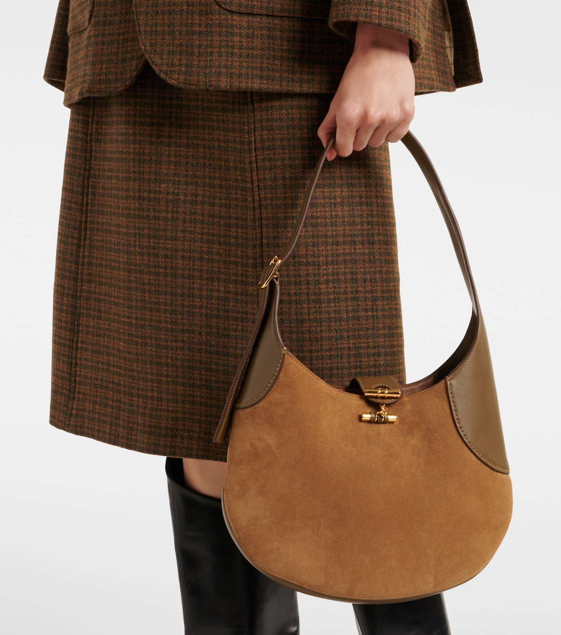 Borsa a spalla Bobbin Medium in pelle | Loro Piana