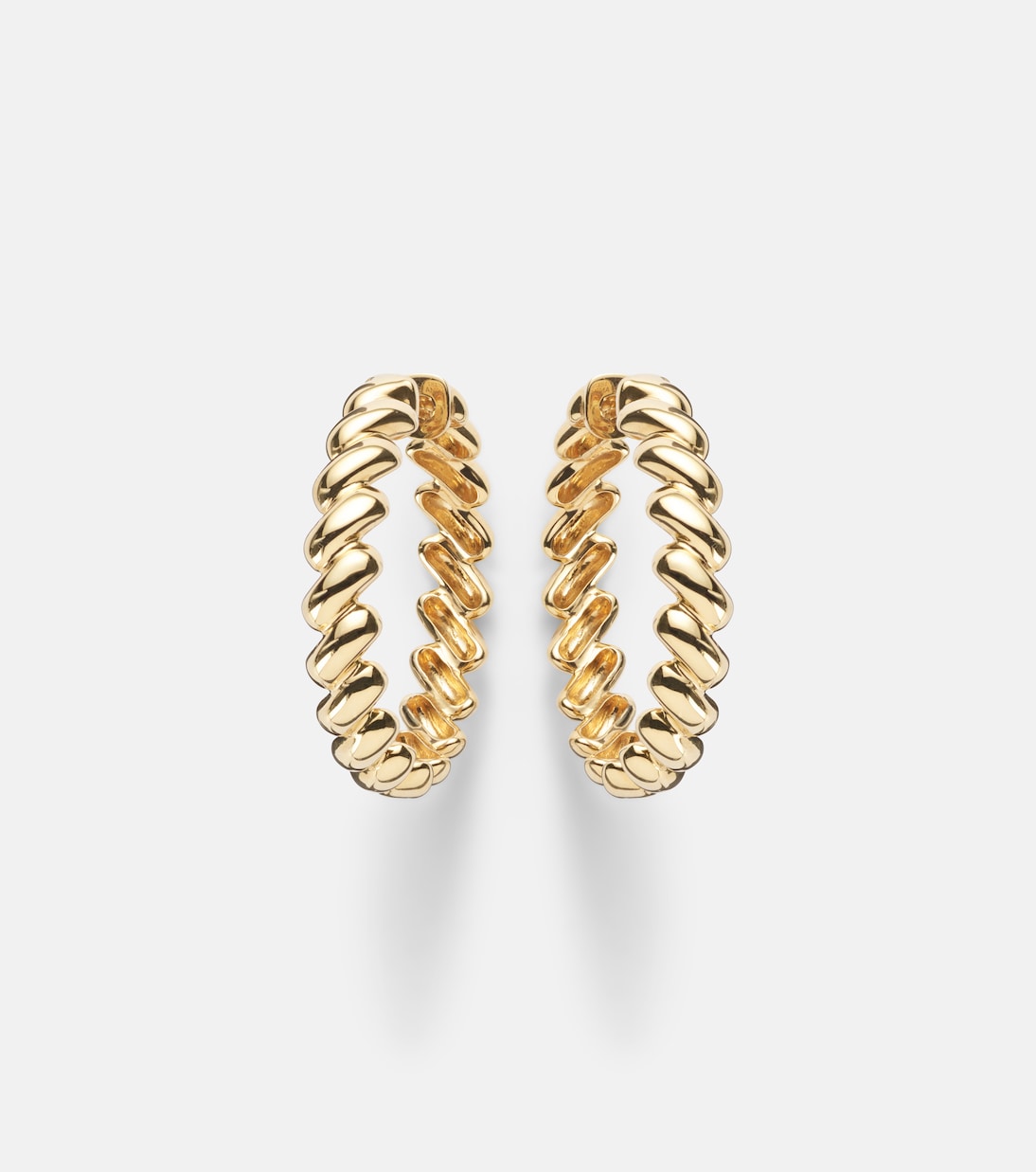 Orecchini a cerchio Coil in oro 18kt  | Anita Ko