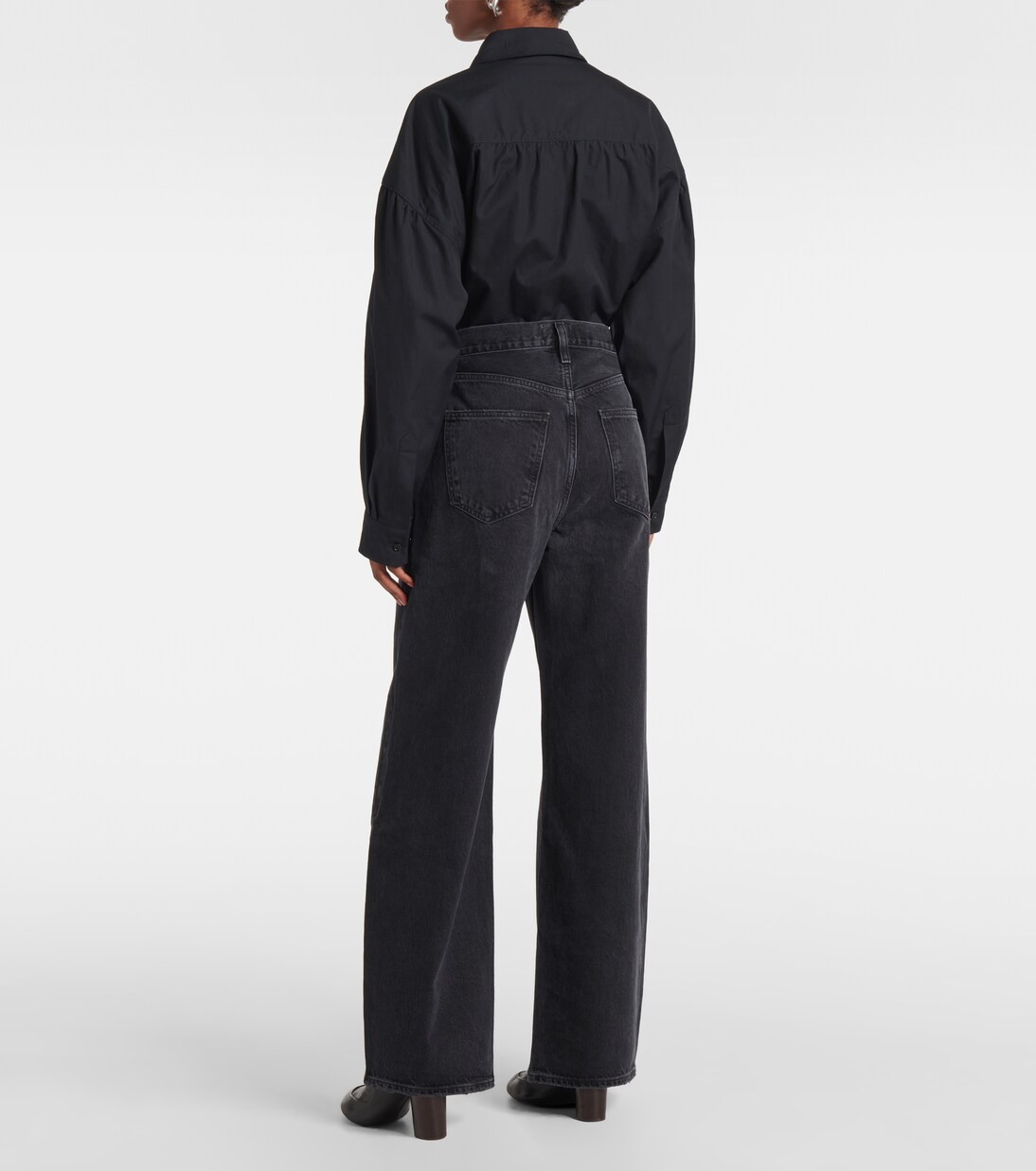 Mid-Rise Barrel-Leg Jeans Low Curve | Agolde