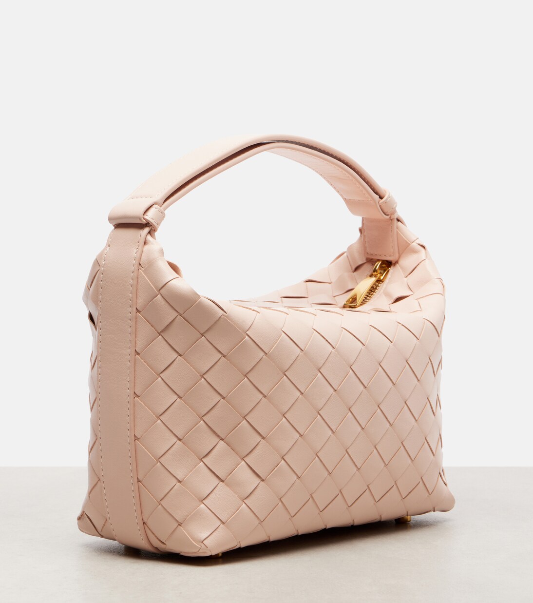 Wallace leather shoulder bag | Bottega Veneta