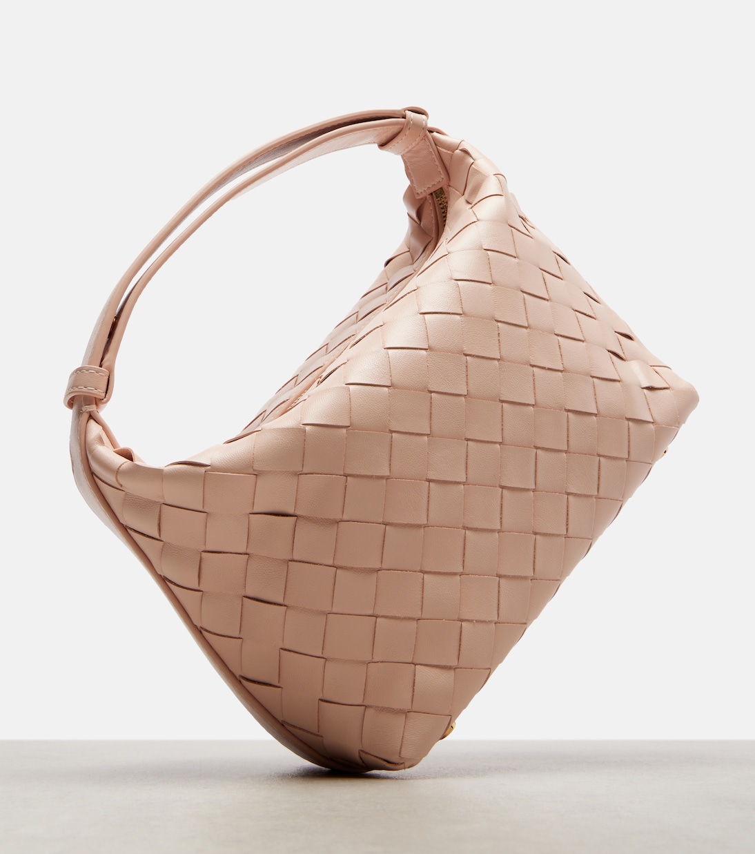Wallace leather shoulder bag | Bottega Veneta