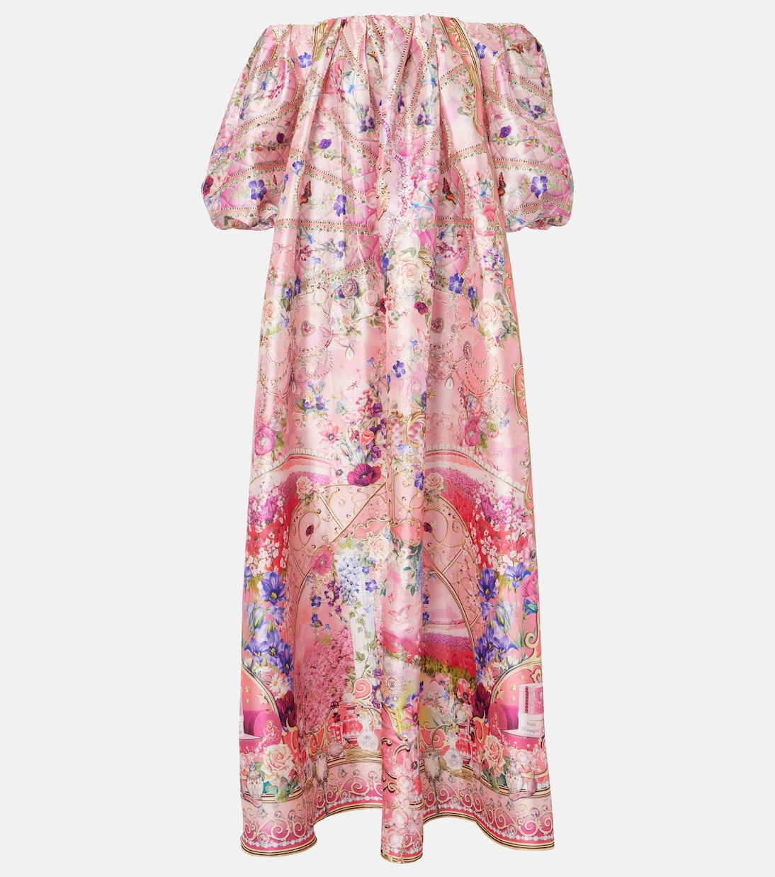 Robe longue à fleurs | Camilla
