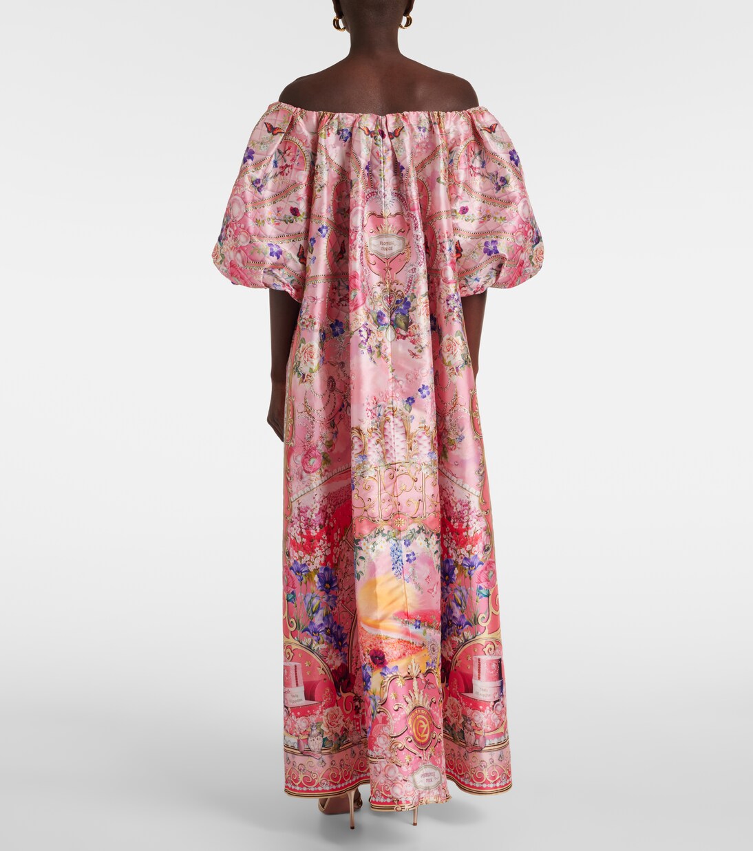 Robe longue à fleurs | Camilla