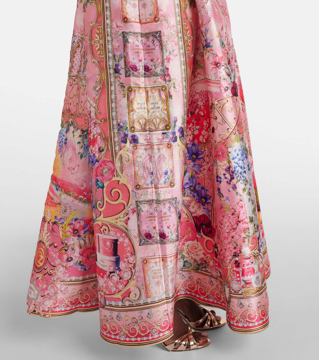 Robe longue à fleurs | Camilla