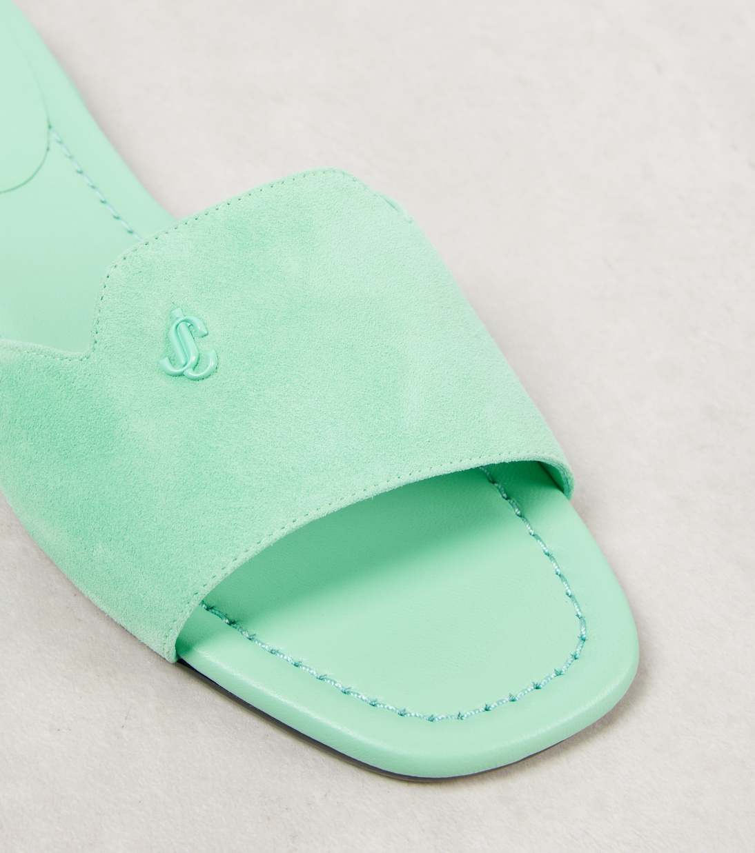 Pantoletten Dina aus Veloursleder | Jimmy Choo