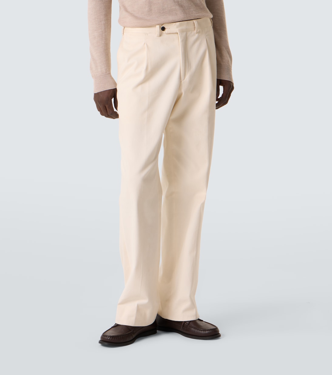 Amo cotton straight pants | Saman Amel