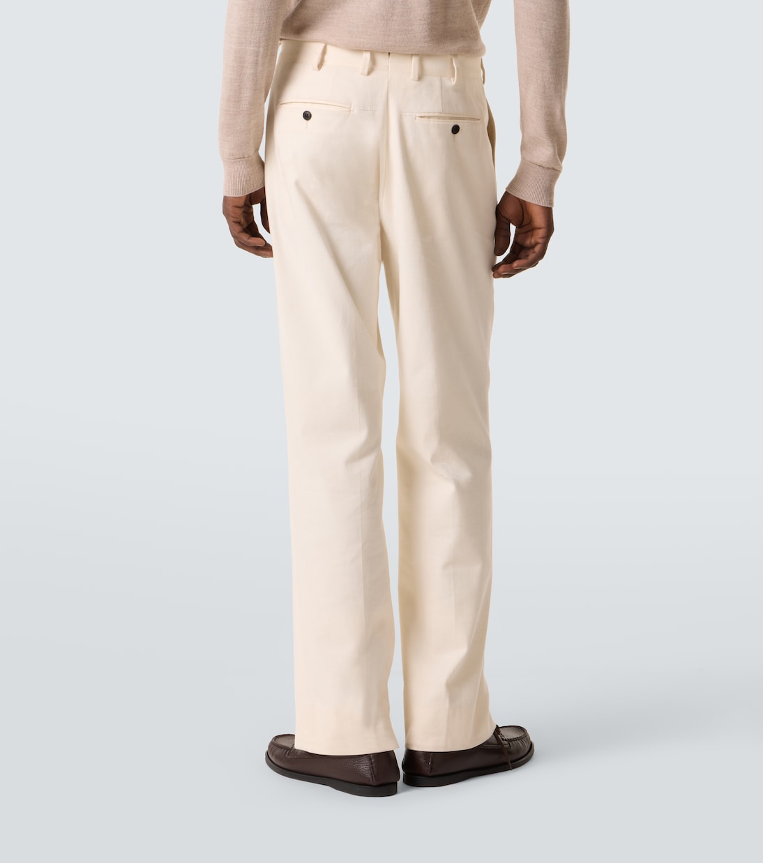 Amo cotton straight pants | Saman Amel