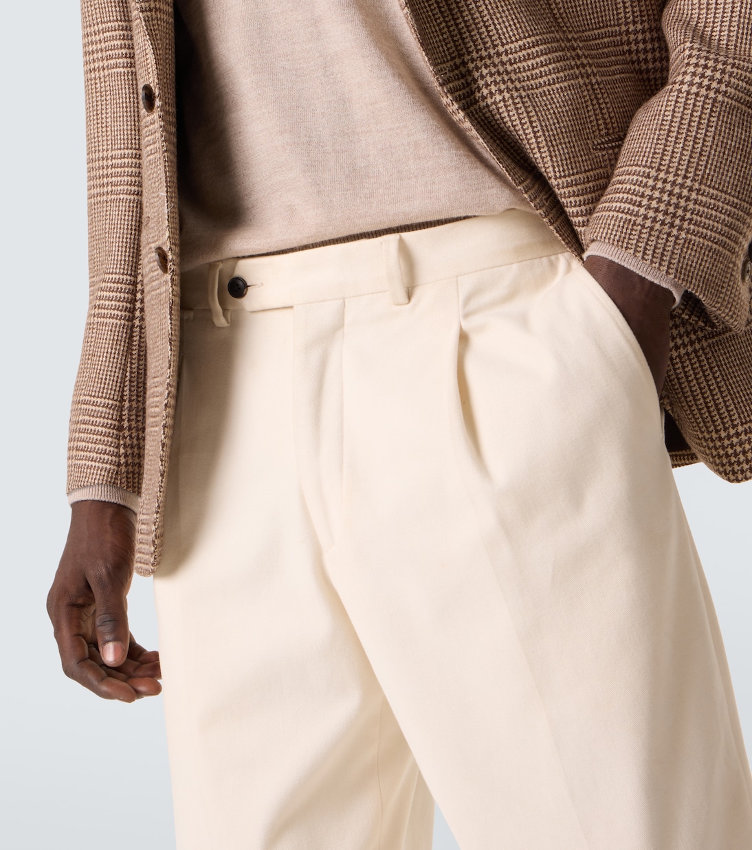 Amo cotton straight pants | Saman Amel