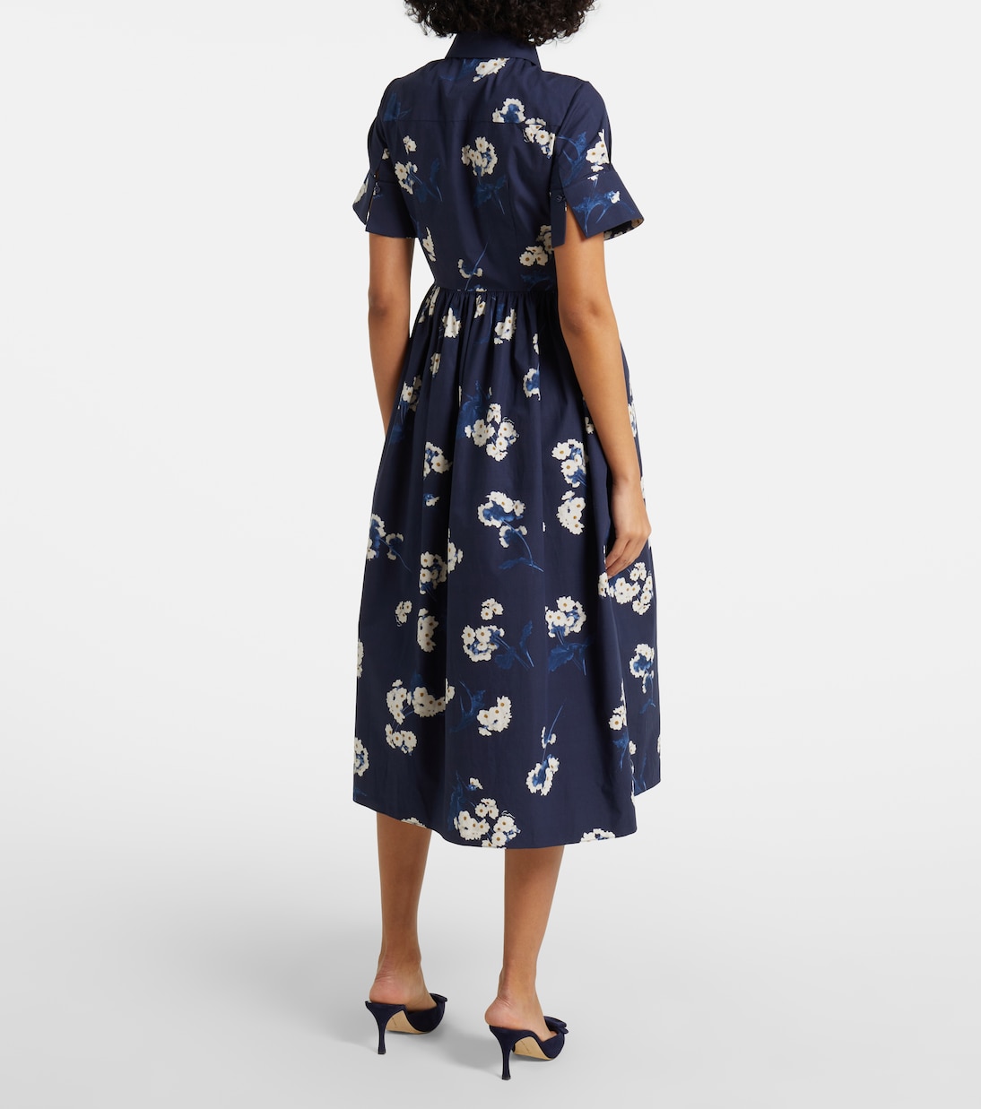 Midikleid aus Baumwolle | Erdem