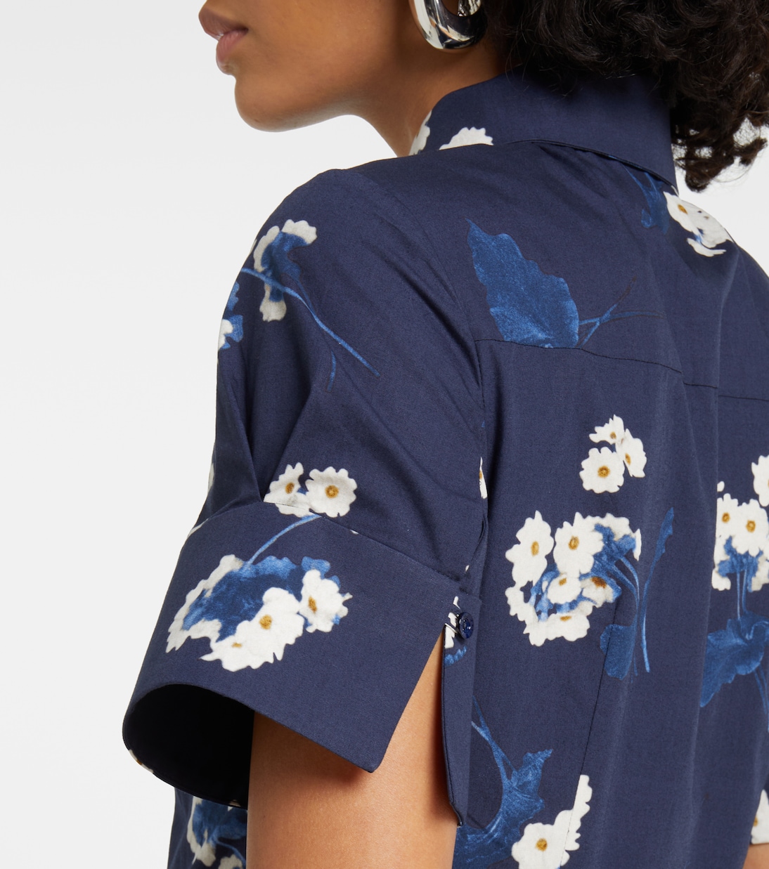 Midikleid aus Baumwolle | Erdem