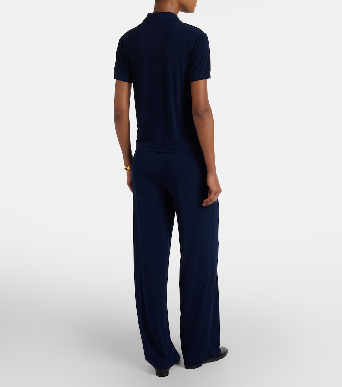 Pantalon ample à taille mi-haute | Vince