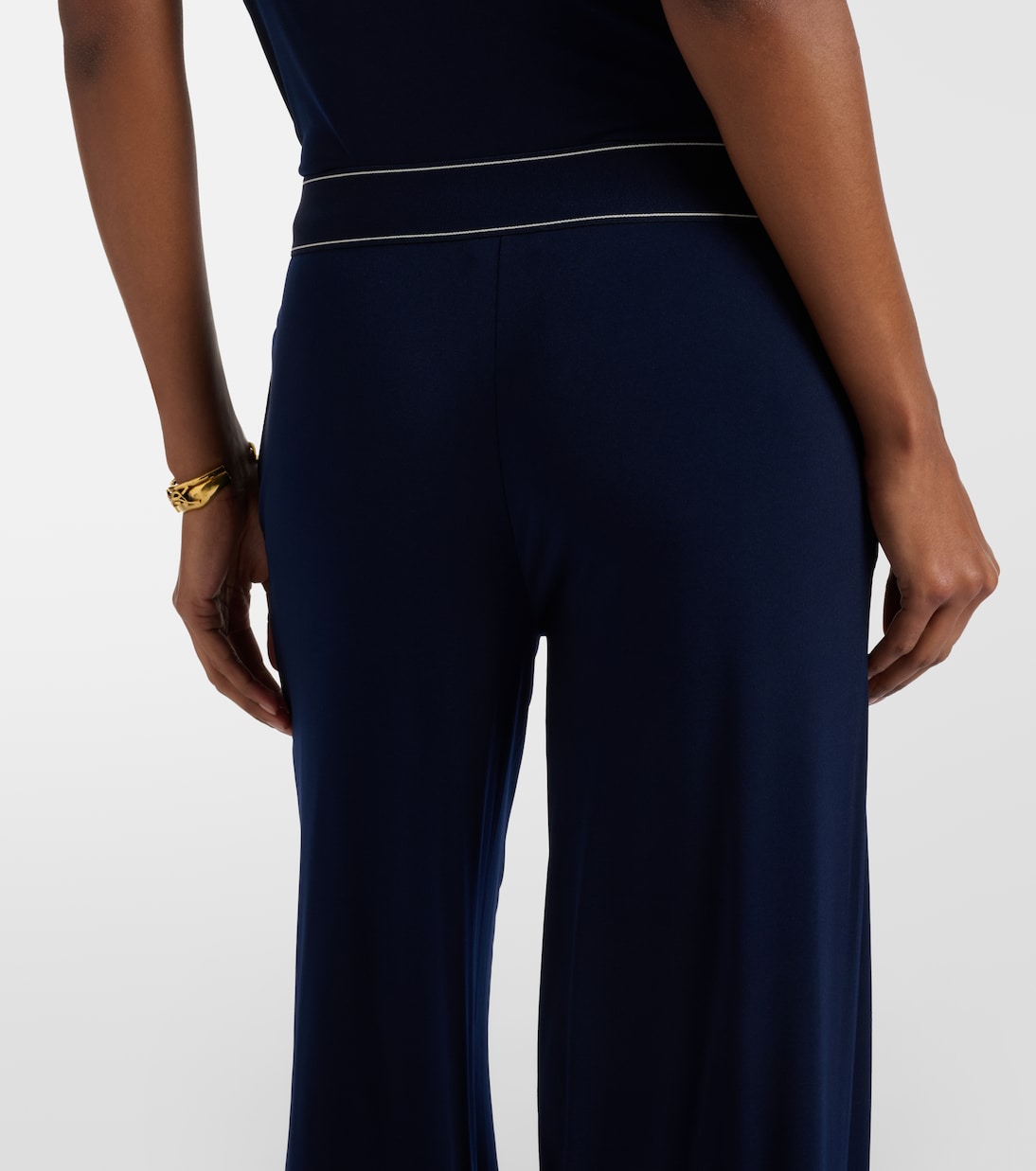 Pantalon ample à taille mi-haute | Vince