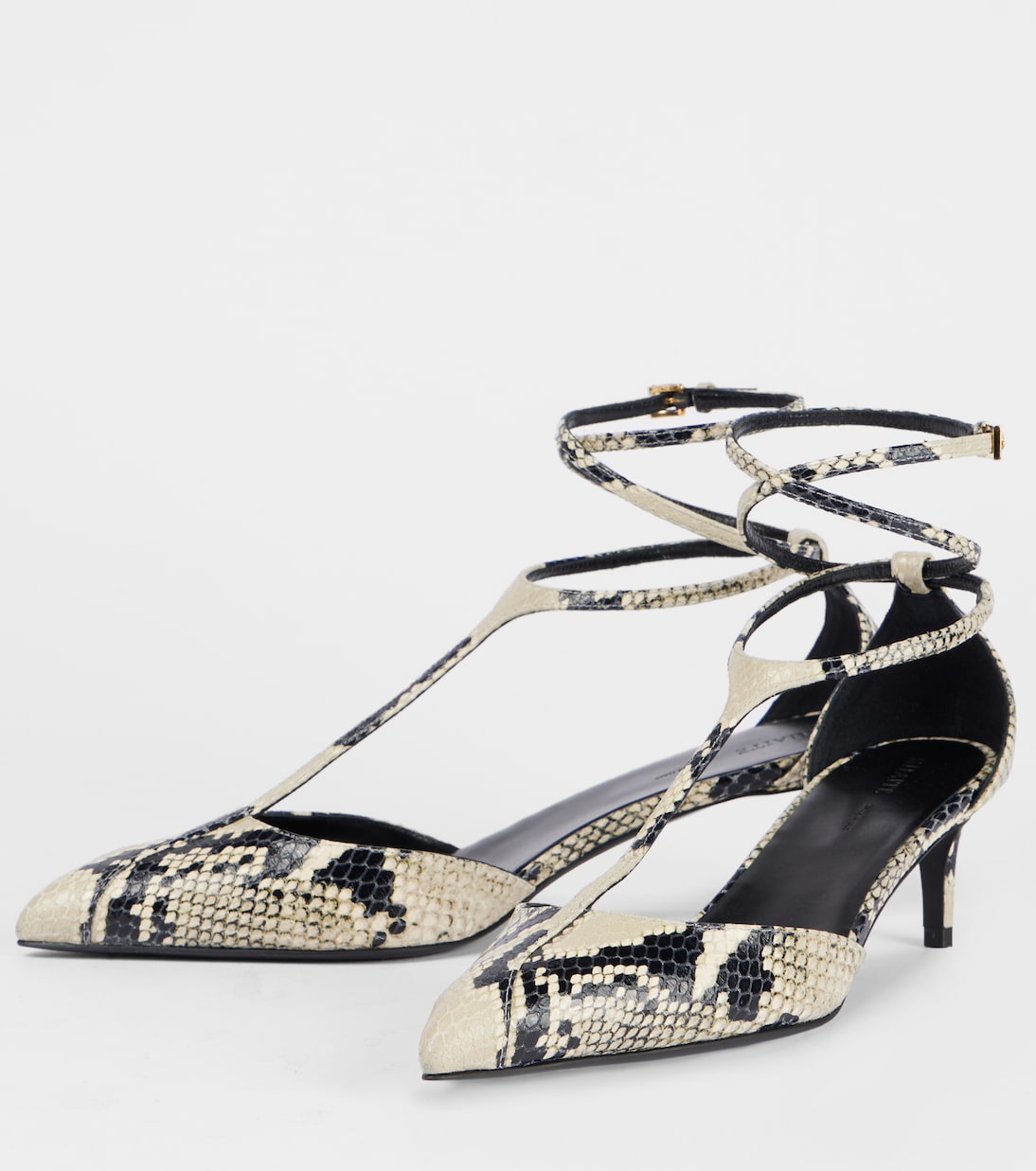 Escarpins Mia 45 en cuir embossé | Khaite