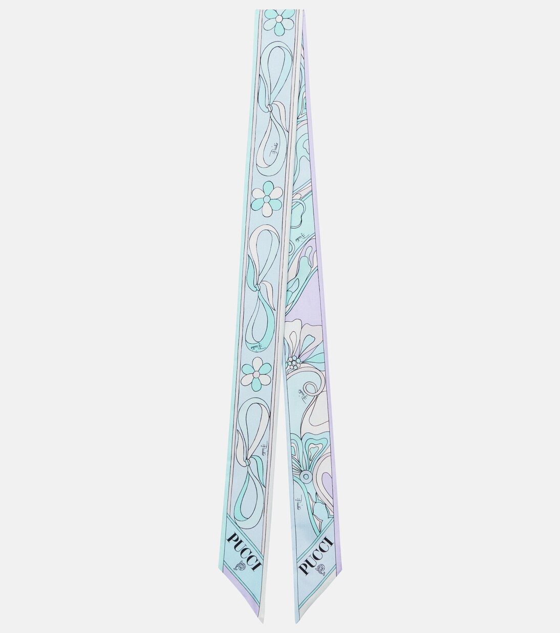Marmo silk twill scarf | Pucci