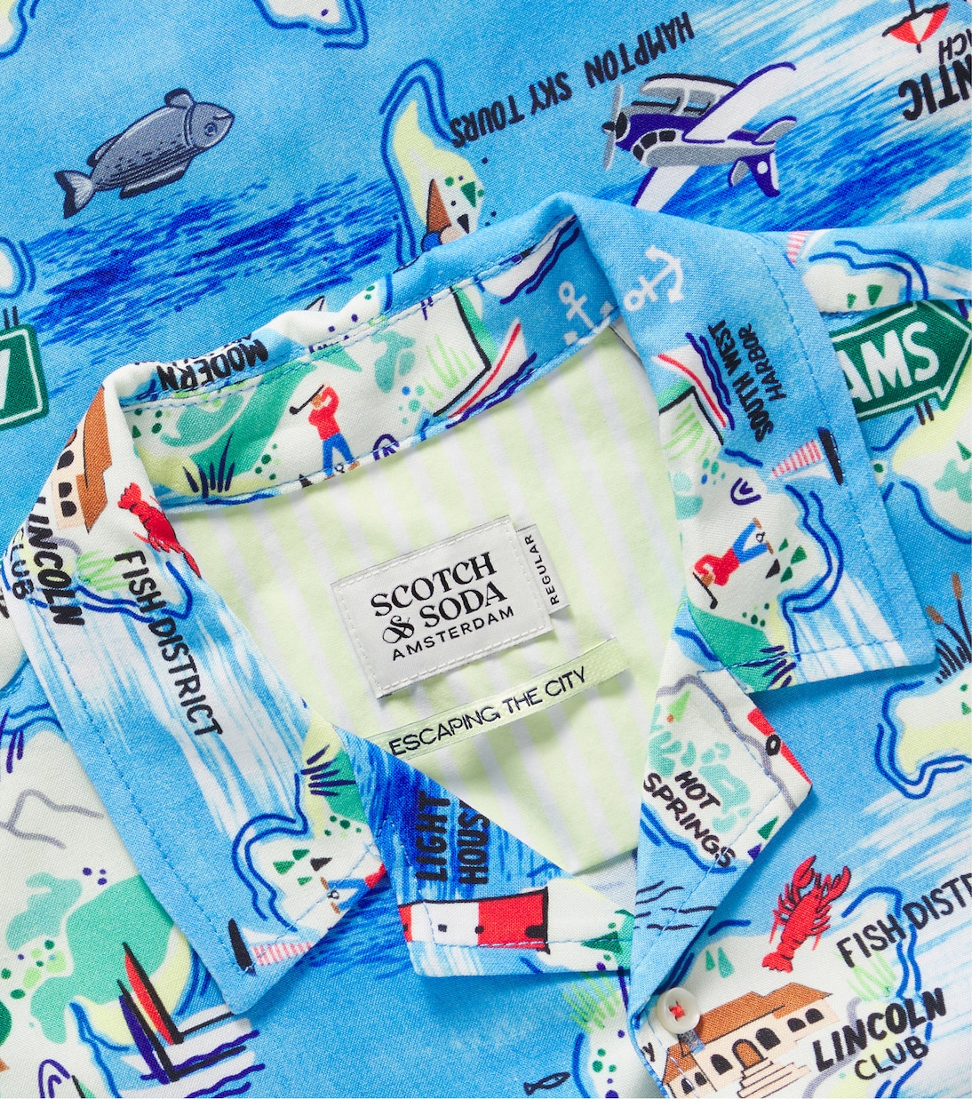 Printed jersey shirt | Scotch & Soda Kids