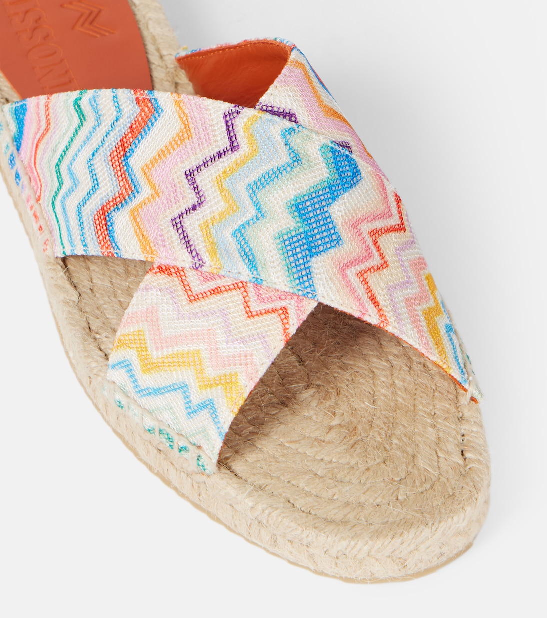 Espadrille-Sandalen Harlow aus Häkelstrick | Missoni
