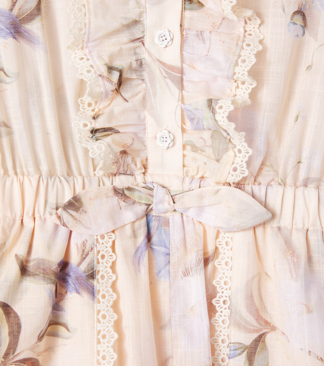 Cascadian floral cotton playsuit | Zimmermann Kids