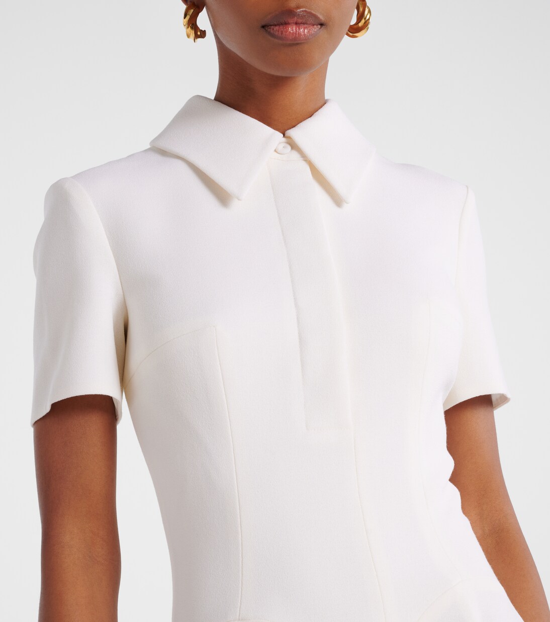 Robe midi Jody en laine | Emilia Wickstead