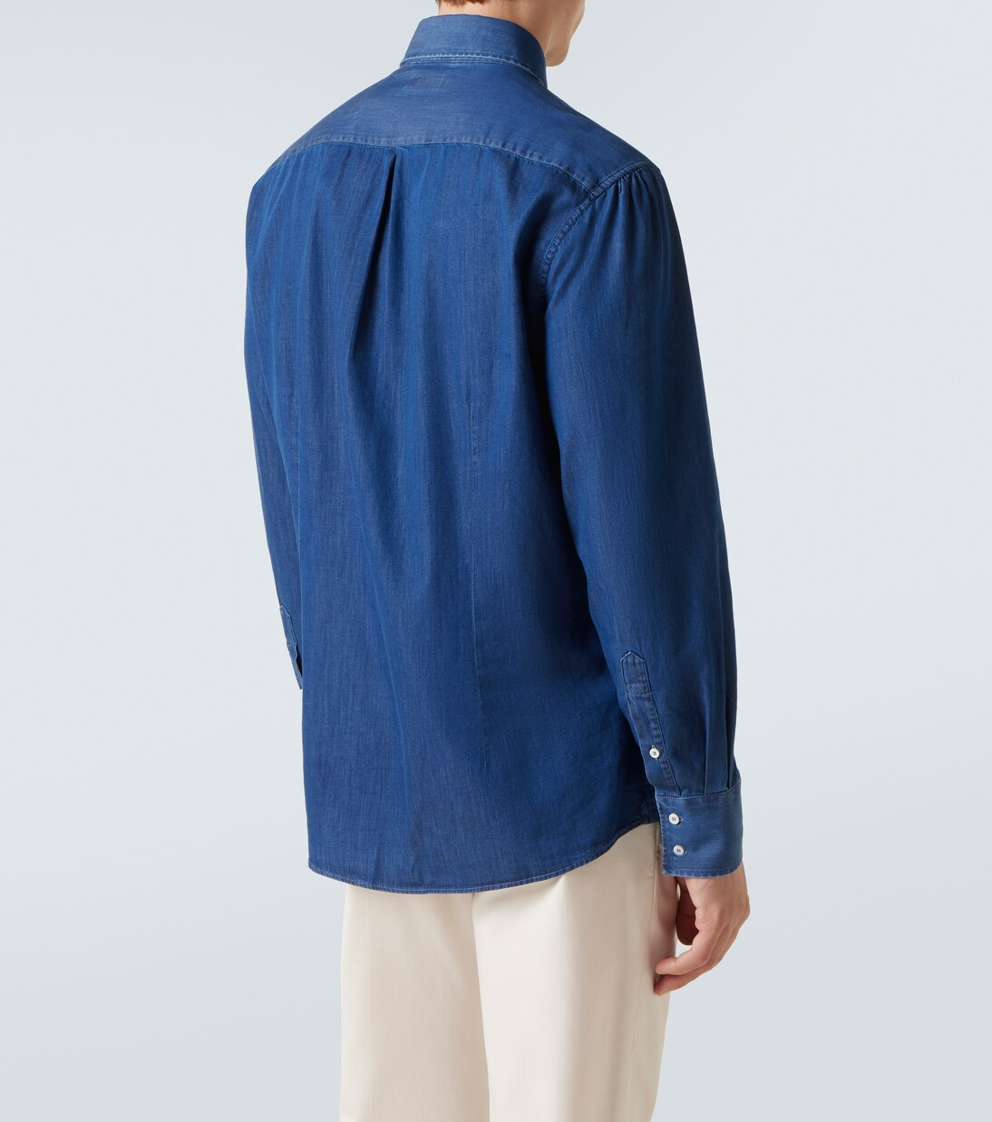 코튼 데님 셔츠 | Brunello Cucinelli