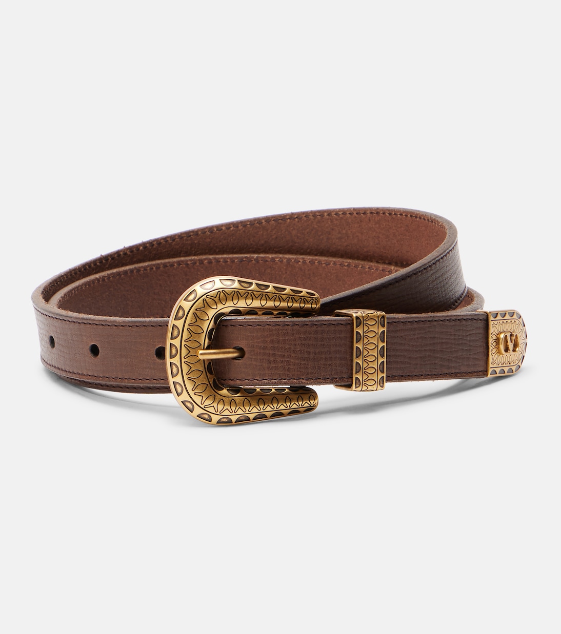 VLogo leather belt | Valentino Garavani