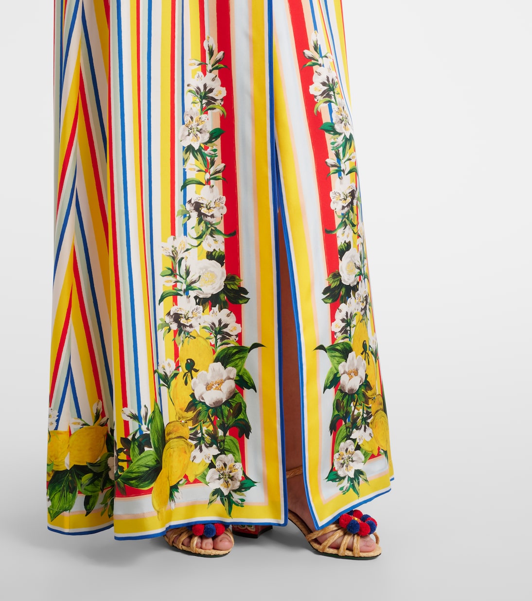 Striped silk shirt dress | Dolce&Gabbana