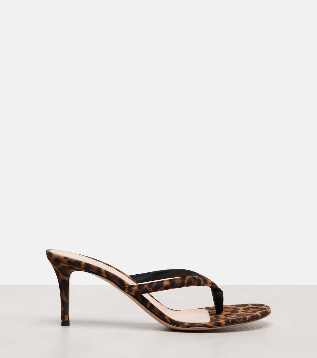 Calypso 70 suede thong sandals | Gianvito Rossi