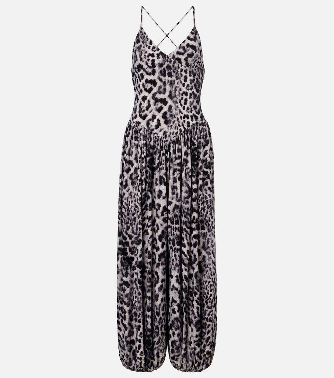 Kenny leopard-print jumpsuit | Norma Kamali