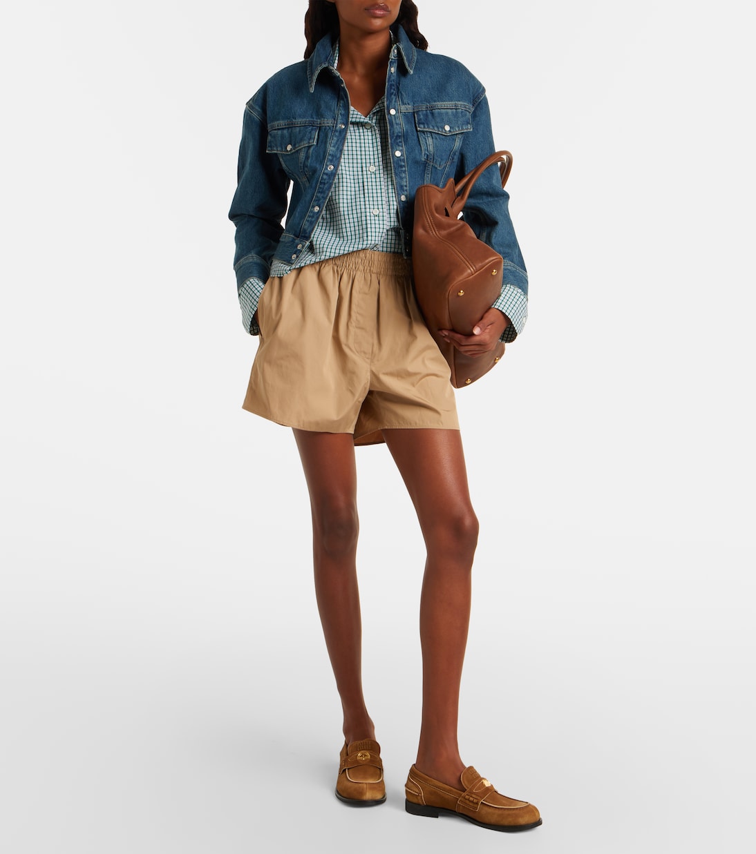 Cropped-Jeansjacke | Wardrobe.NYC