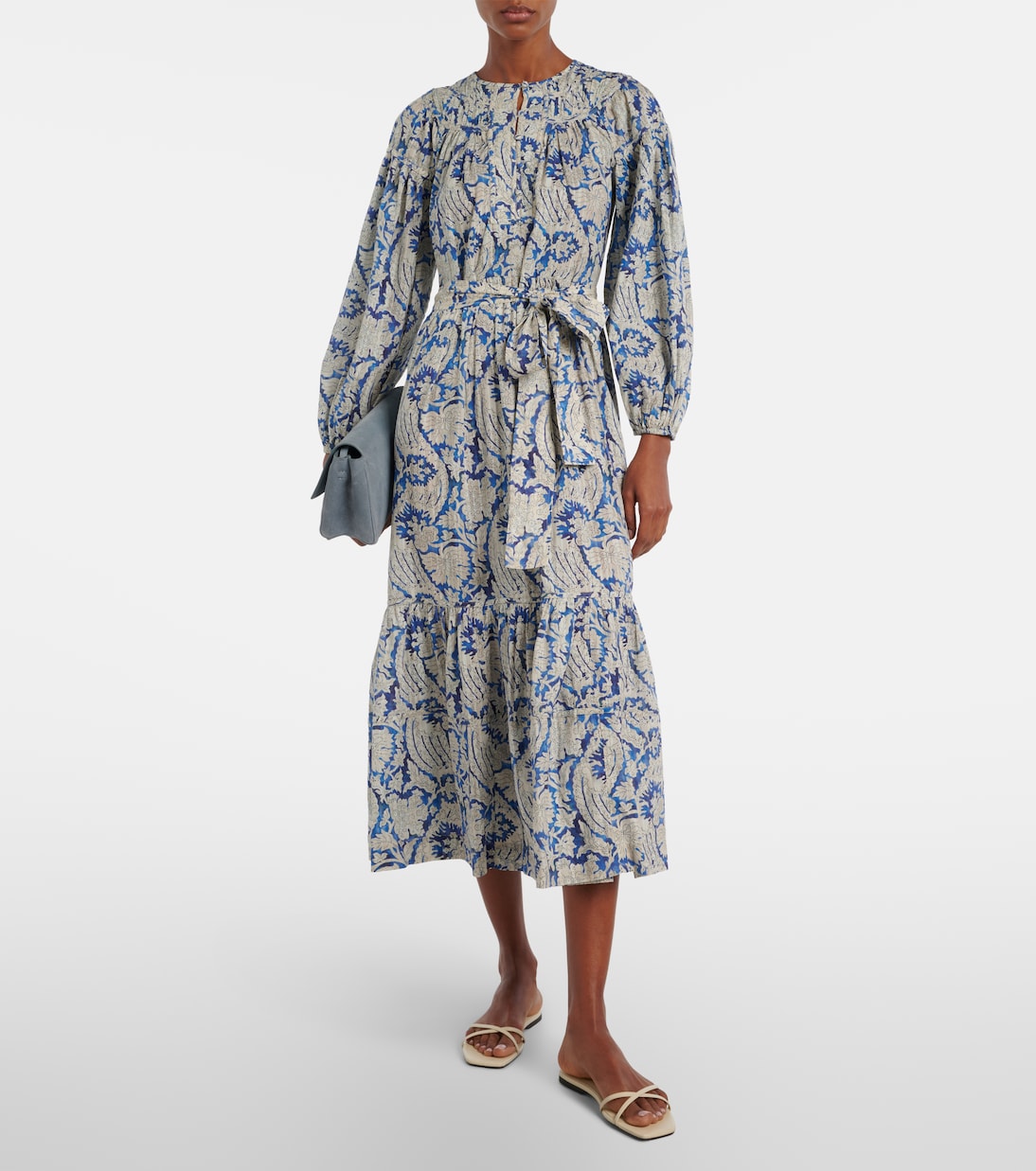 Midikleid Seraphina aus einem Baumwollgemisch | Ulla Johnson