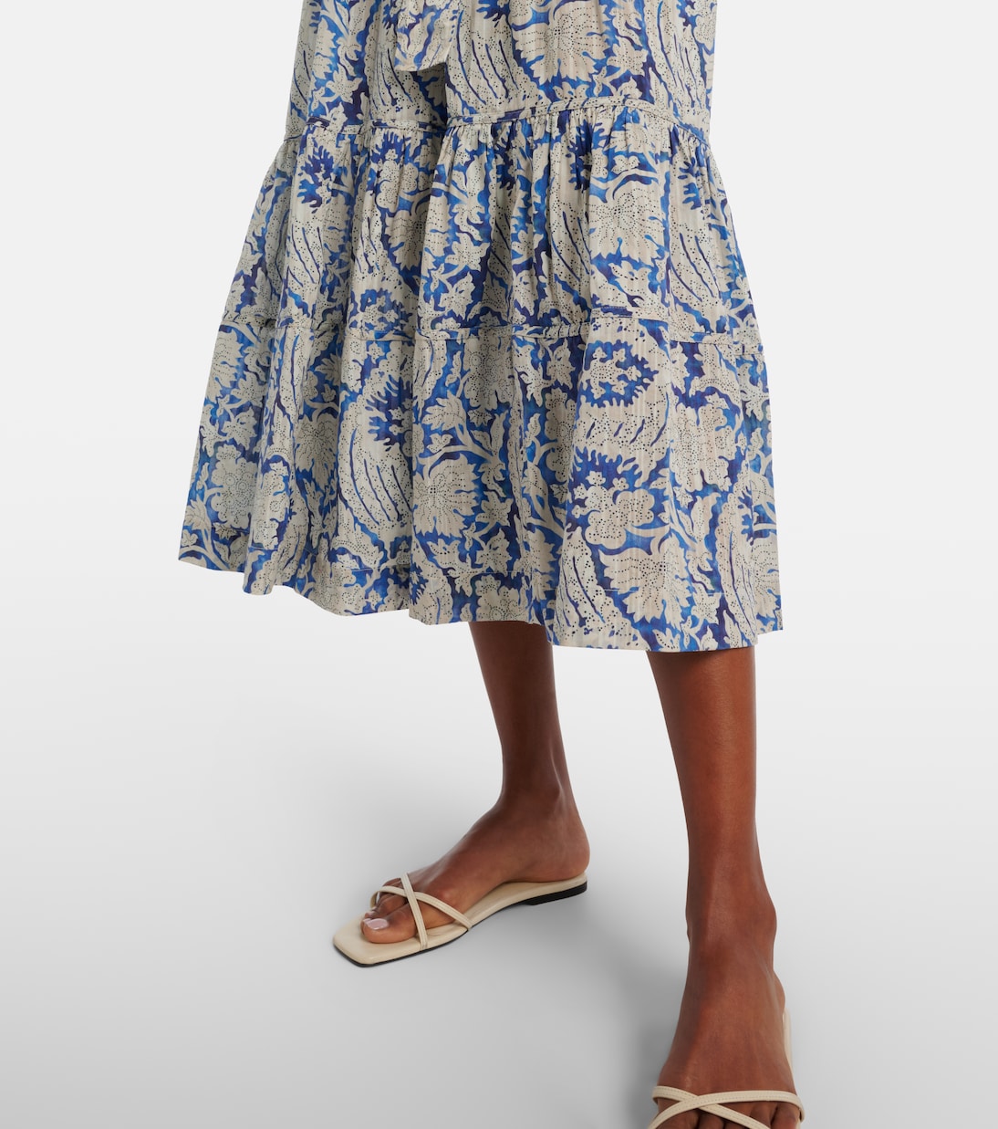 Midikleid Seraphina aus einem Baumwollgemisch | Ulla Johnson