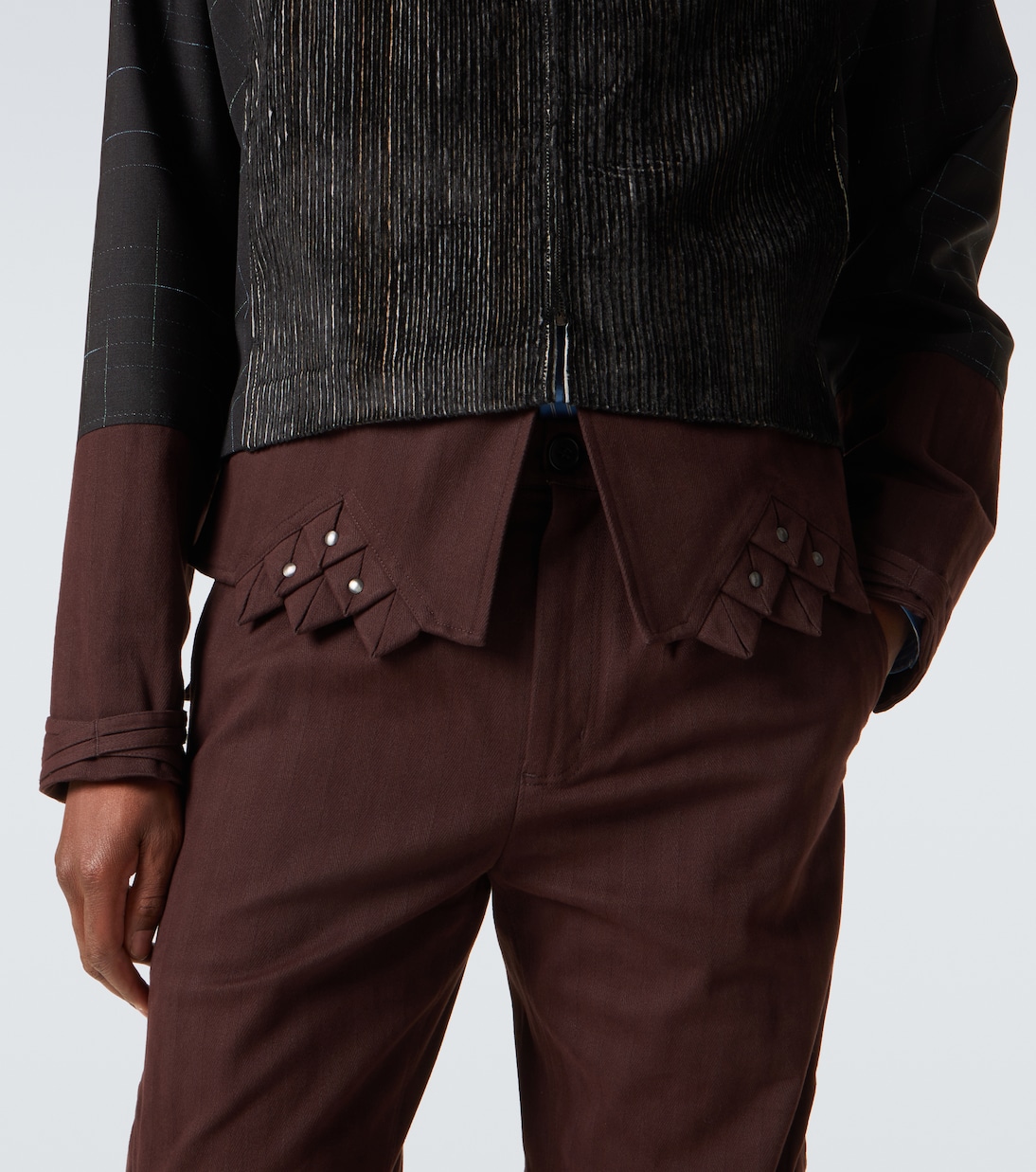 Estike hooded silk-blend jacket | Kiko Kostadinov