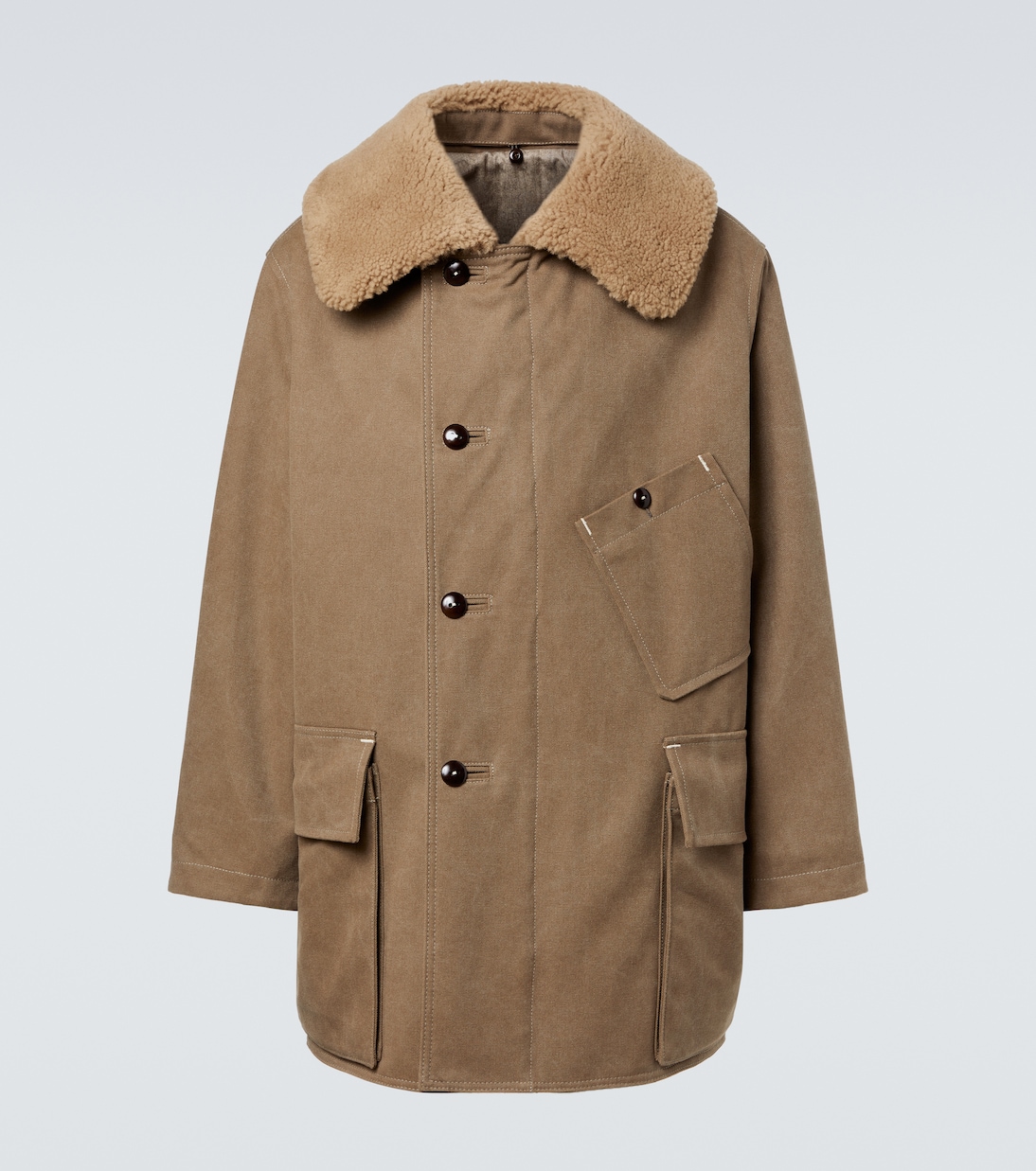 Cotton-blend canvas parka | Lemaire