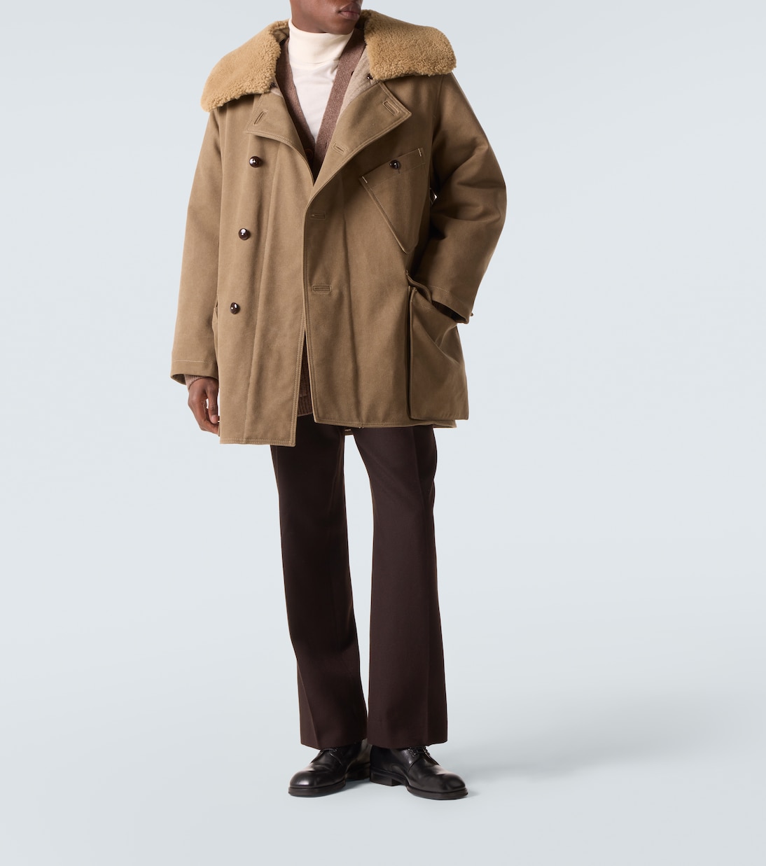 Cotton-blend canvas parka | Lemaire