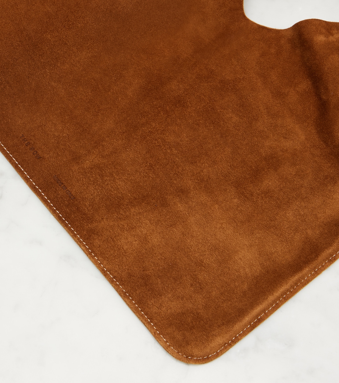 Bindle Small suede tote bag | The Row