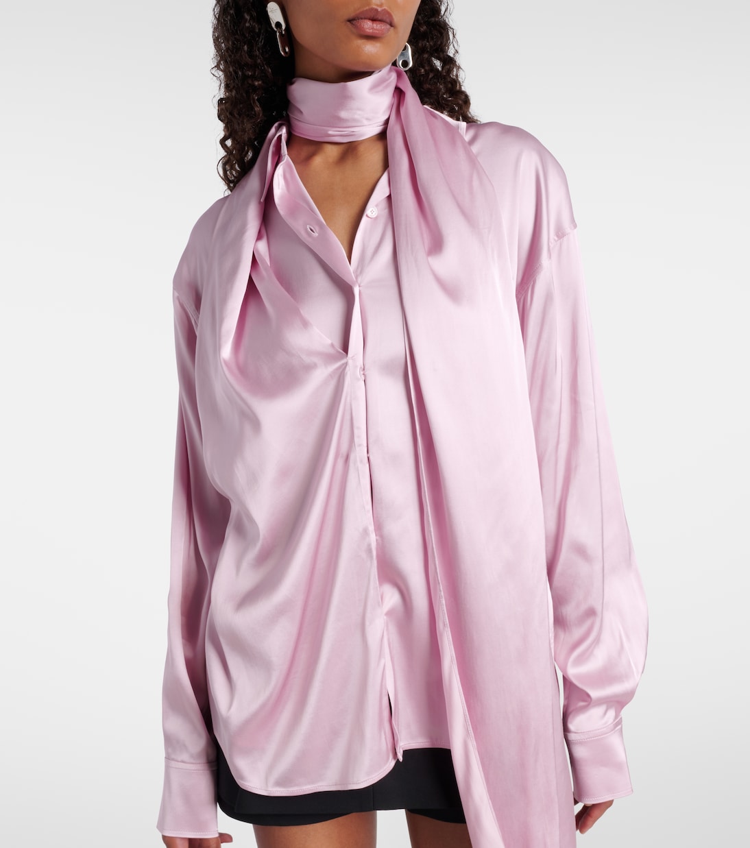 Bluse aus Satin | Acne Studios