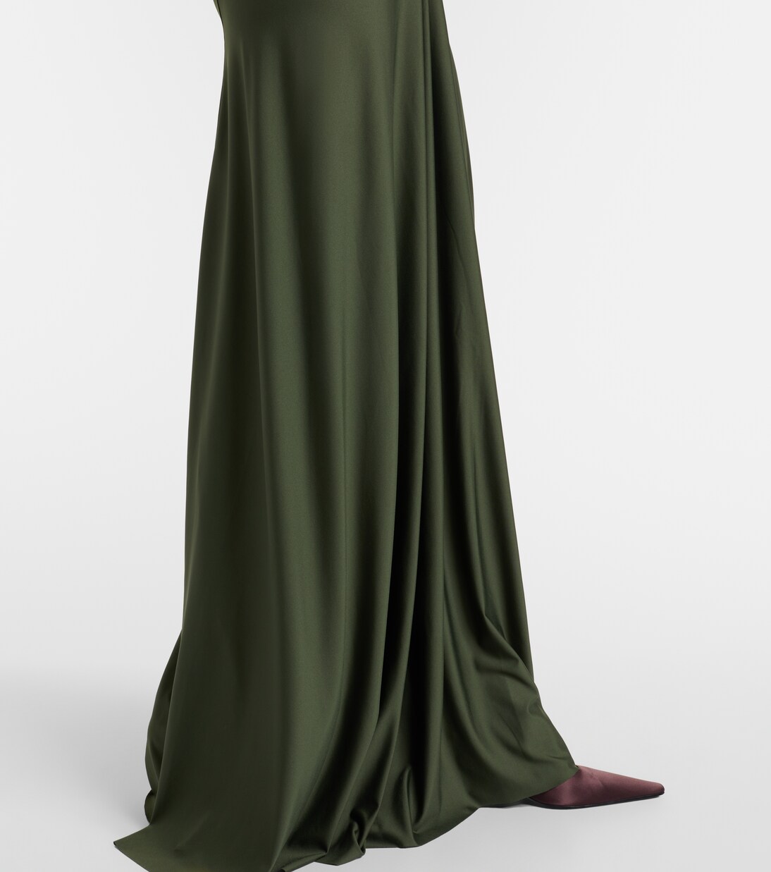 Gathered jersey gown | Victoria Beckham