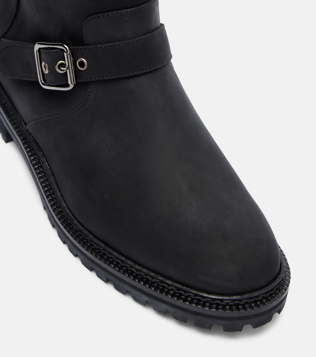 Sulaltrosa leather biker boots | Manolo Blahnik